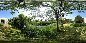 Tuin panorama